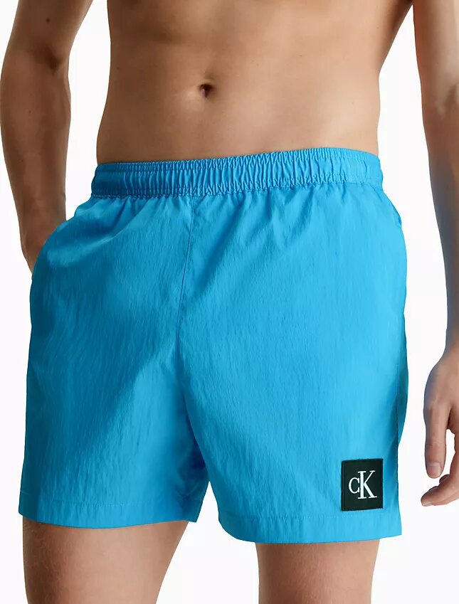 Bañador con cordón de nylon en la cintura Bañador con cordón de nylon en la cintura