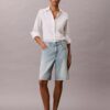 Bermudas de Denim con logotipo Bermudas de Denim con logotipo