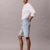 Bermudas de Denim con logotipo Bermudas de Denim con logotipo
