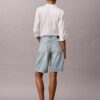 Bermudas de Denim con logotipo Bermudas de Denim con logotipo