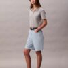 Bermudas de Denim holgadas de mezcla de lino Bermudas de Denim holgadas de mezcla de lino
