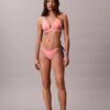 Bikini con estampado de Monogram y lazos laterales en las partes de abajo Bikini con estampado de Monogram y lazos laterales en las partes de abajo