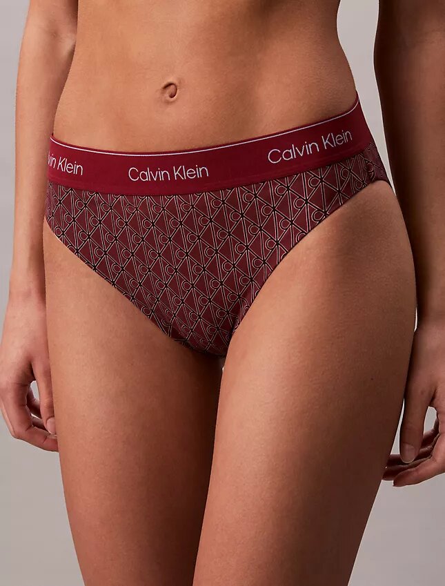 Bikini con logotipo moderno para las partes de abajo Bikini con logotipo moderno para las partes de abajo