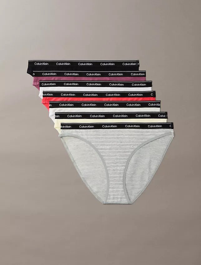 Bikini de 7 piezas con logotipo icónico Bikini de 7 piezas con logotipo icónico