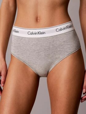 Bikini de cintura alta Icon de algodón y Modal