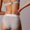 Bikini de cintura alta Icon de algodón y Modal