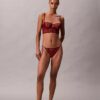 Bikini de encaje floral negro CK Black de CK Bikini de encaje floral negro CK Black de CK