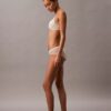 Bikini de encaje floral negro de CK Black Bikini de encaje floral negro de CK Black