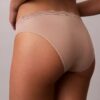 Bikini de microfibra elástica con encaje Bikini de microfibra elástica con encaje