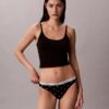 Bikini de talle bajo con logotipo Icon, paquete de 5