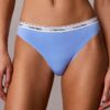 Bikini de talle bajo con logotipo Icon, paquete de 5