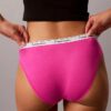 Bikini de talle bajo con logotipo Icon, paquete de 5