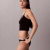 Bikini de talle bajo con logotipo Icon, paquete de 5