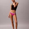 Bikini de talle bajo con logotipo Icon, paquete de 5