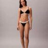 Bikini de tiras de Cotton Stretch acanalado, paquete de 3