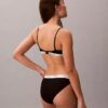 Bikini de tiras de Cotton Stretch acanalado, paquete de 3