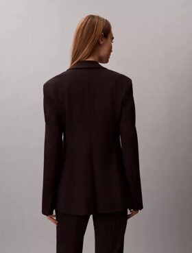 Blazer ajustado de ponte Blazer ajustado de ponte