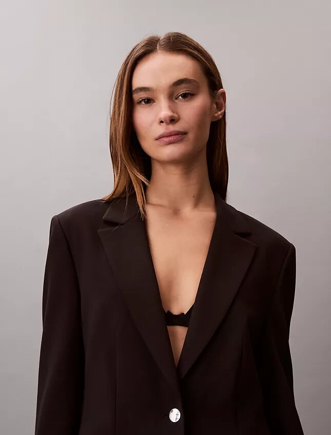 Blazer ajustado de ponte Blazer ajustado de ponte