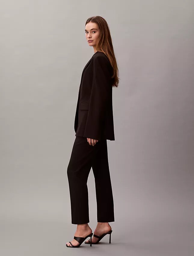 Blazer ajustado de ponte Blazer ajustado de ponte