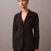 Blazer clásico Dolman de tacto suave