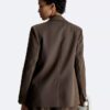 Blazer de sarga de lana