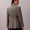 Blazer elástico con cinturón