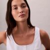 Blusa de popelín con botones Blusa de popelín con botones