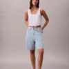 Blusa de popelín con botones Blusa de popelín con botones