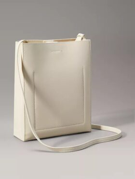 Bolso cruzado de cuero Line Bolso cruzado de cuero Line