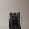 Bolso cruzado para teléfono con el logotipo del emblema por toda la superficie Bolso cruzado para teléfono con el logotipo del emblema por toda la superficie