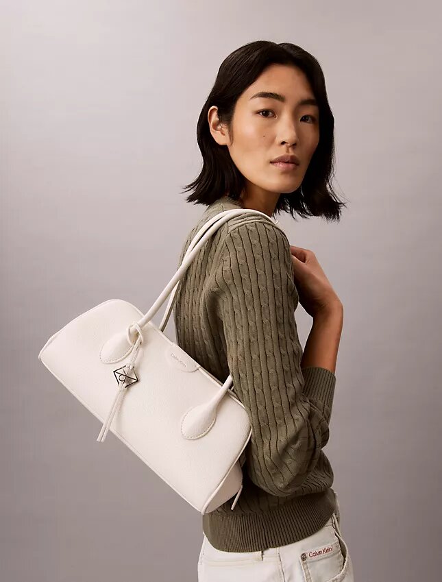 Bolso de hombro con logotipo Bolso de hombro con logotipo