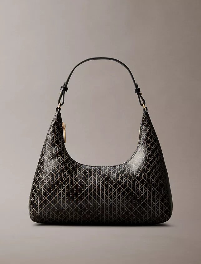 Bolso de hombro con logotipo estampado Bolso de hombro con logotipo estampado