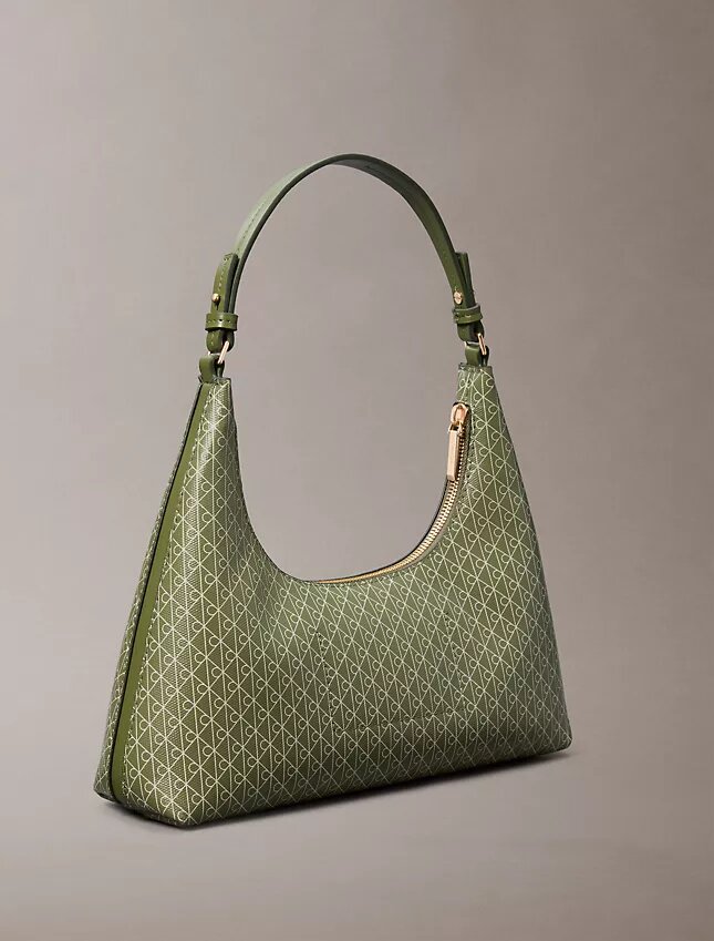 Bolso de hombro con logotipo estampado Bolso de hombro con logotipo estampado