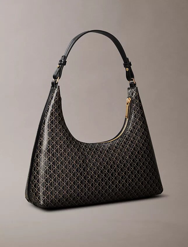 Bolso de hombro con logotipo estampado Bolso de hombro con logotipo estampado