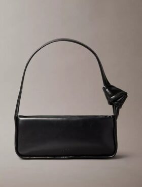 Bolso de hombro con nudos Bolso de hombro con nudos