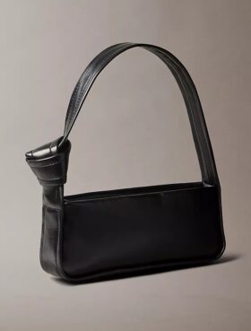 Bolso de hombro con nudos Bolso de hombro con nudos