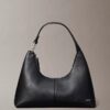 Bolso de hombro de cuero holgado Bolso de hombro de cuero holgado