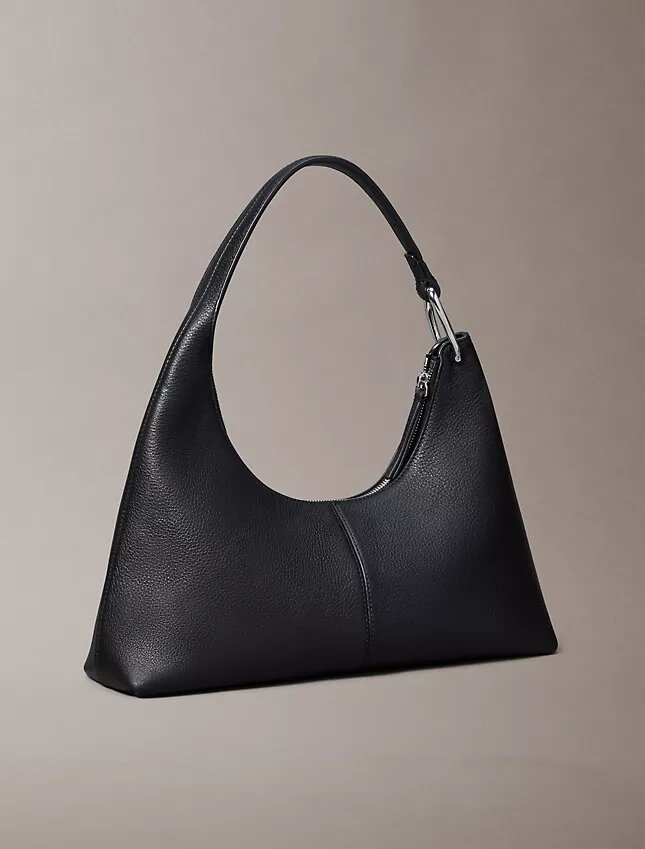 Bolso de hombro de cuero holgado Bolso de hombro de cuero holgado