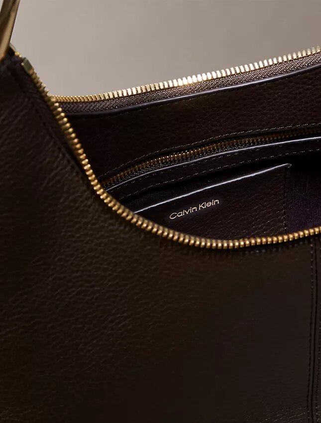 Bolso de hombro de cuero holgado Bolso de hombro de cuero holgado