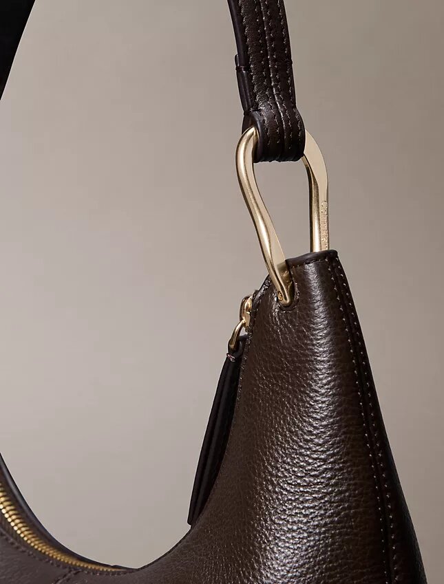 Bolso de hombro de cuero holgado Bolso de hombro de cuero holgado