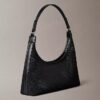 Bolso de hombro de malla con logotipo Bolso de hombro de malla con logotipo