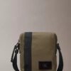 Bolso de reportero de lona