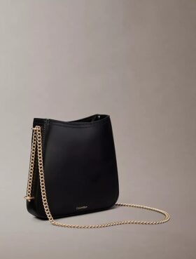 Bolso de silla de montar con cadena y Monogram