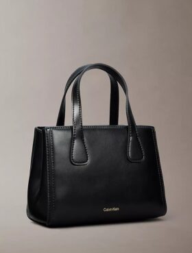 Bolso mini tote con bandolera Monogram