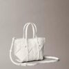 Bolso mini tote cruzado tejido Bolso mini tote cruzado tejido