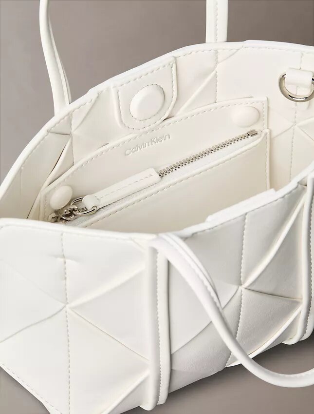 Bolso mini tote cruzado tejido Bolso mini tote cruzado tejido