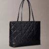 Bolso pequeño acolchado con logotipo