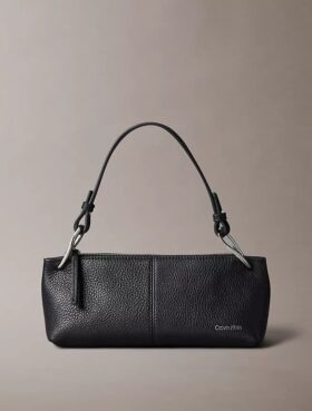 Bolso pequeño convertible de cuero holgado
