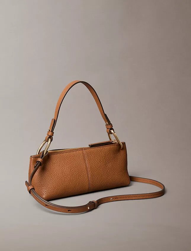 Bolso pequeño convertible de cuero holgado Bolso pequeño convertible de cuero holgado