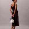 Bolso tipo cubo de lona Monogram